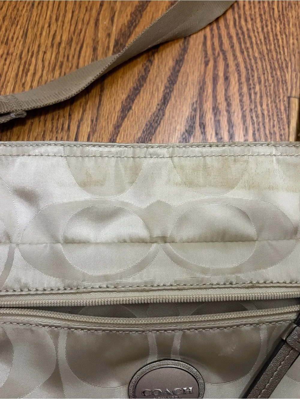 Coach crossbody signature